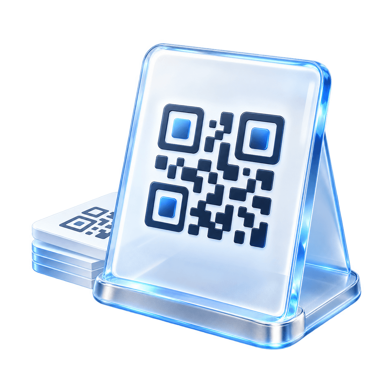 Masaüstü fiziksel QR uygulamasını temsil eden görsel
